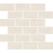 Padova 12" x 10" Subway Mosaic Accent Tile in Blanco