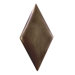 Metal Harlequin Tile Accent in Bronze