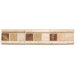 Raised 2" x 12" Listello Tile Accent in Light