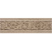 Resin Garden Listello Tile Accent in Travertine