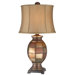 Table Lamp in Aged Metallic - Set of Two