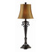 Tall Buffet Lamp in Rustic Bronze (Set of 2)