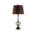 Slender Metal / Glass Accent Lamp