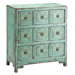 Hand Painted Apothecary 9 Drawer Chest