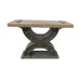 Rustic Forge Console Table