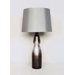 Keiko Table Lamp in Smoke with Platinum Shade