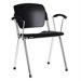 Cali Stack Chair with Black Frame