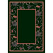 Design Center Intermission Emerald Novelty Rug