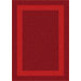 Modern Times Bailey Tapestry Red Rug