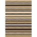 Innovation Lola Dark Amber Striped Rug
