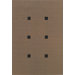 Lanai Beige/Black Checker Rug
