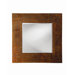 Cassiday Wall Mirror in Mottled Bronze