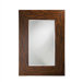Amherst Wall Mirror in Faux Walnut
