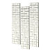 Michelle Beveled Mirror Square Panels
