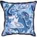 T-3176 18" Decorative Pillow in Blue