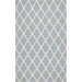 Swing Gray Lattice Rug