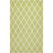 Swing Light Green Lattice Rug