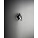 Alpha Wall Sconce in Satin Nickel and Black Lacquer