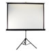 Portable Tripod Manual Pull Up Projection Screen