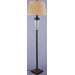 Floor Lamp with Marble Base in Dark Bronze