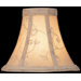 Candelabra Lamp Shade in Gray Jacquard