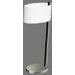 20" x 9.25" Table Lamp in Chrome
