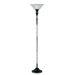 Sovann  Torch Lamp in Aged Silver