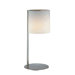 Velia Table Lamp in Polished Steel