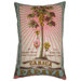 Botanica 13" x 20" Linen Pillow with Carica Papaya Print