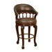 Giovanni Stool in Canyon with Roma Leather