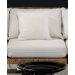 Seagrass Middle Armless Section Deep Seating Chair with Cushion