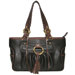 Amour Shoulder Tote in Black