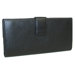Devotion Snap Checkbook Wallet in Black