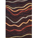 Impressions Jet Stream Brown Multi Rug