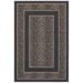 Woven Expressions Gold Safari Skin Chocolate Rug