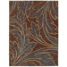 Mirabella Acanthus Brown/Blue Rug