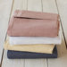 Mini Stripe Cotton and Linen Crib Skirt
