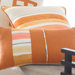 Aquarelle Watercolor Stripe Decorative Pillow
