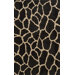 Deco Giraffe Charcoal Rug