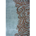 New Wave Turquoise Rug