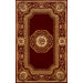 Harmony Burgundy Floral Rug