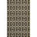 Laguna Black Geometric Rug