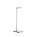 Outline Lite Toilet Roll Holder with Square Base in Polished Stainless Steel