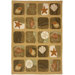 Shell Tile Rug
