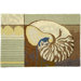 Ocean Nautilus Shell Rug