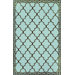 Ravella Floor Tile Aqua Indoor / Outdoor Rug