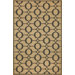 Terrace Arabesque Black Indoor / Outdoor Rug