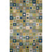 Amalfi Ocean Square in Square Rug