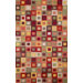 Amalfi Autumn Square in Square Rug