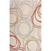 Sprint Circle Ivory Rug